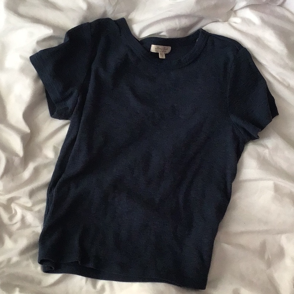 Ultra flirt blue top
